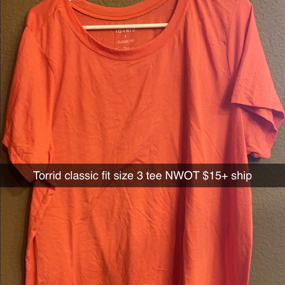 Torrid classic fit size 3 tee
